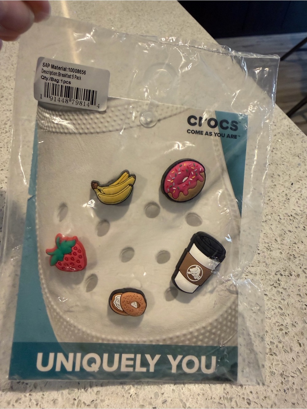 Crocs “Breakfast” Jibbitz Charm Pack